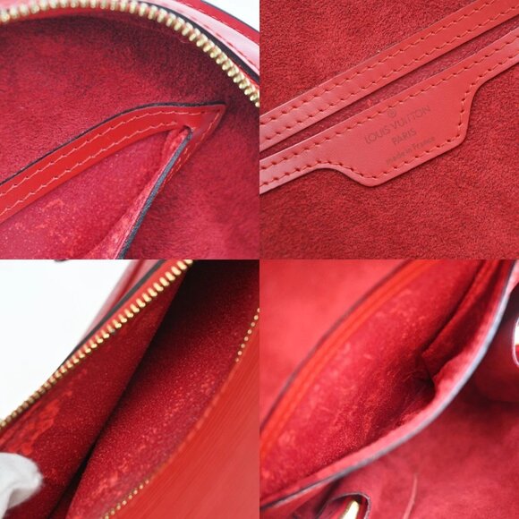 LOUIS VUITTON LV Mabion Backpack Bag Epi Leather Red France M52237 85EF384 - Picture 9 of 16